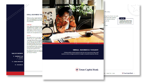 small business toolkit brochure